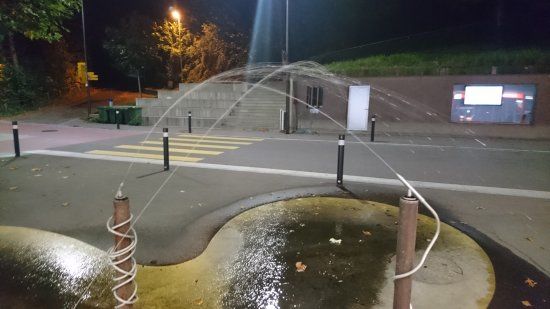 der Wassertrickbrunnen